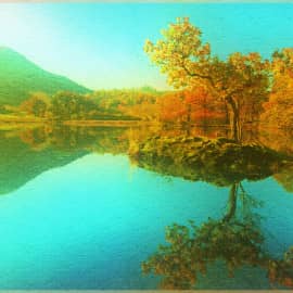 Голубое озеро,2