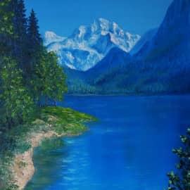 Озеро в горах