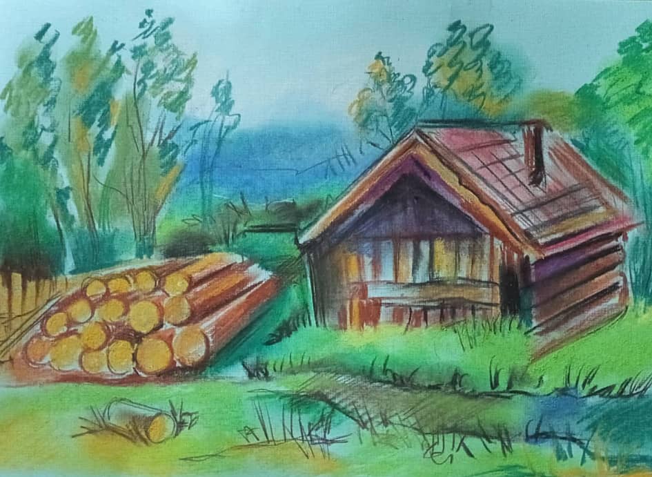 В деревне