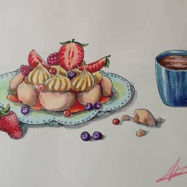 Пирожное Павлова