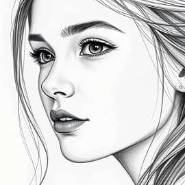 Портрет девушки 24