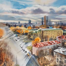 Москва. Филевский парк.