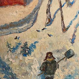 После снегопада