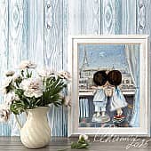 Парижское утро (3), художник Чернова Ольга