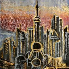 Телебашня. Скетч.