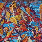 Картина Душа осени Живопись маслом Екатерина Лебедева художник (7), художник Екатерина Лебедева