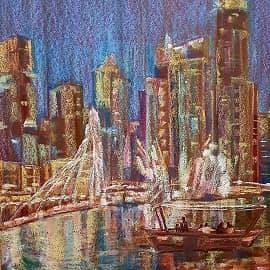 Поющие фонтаны Дубая.