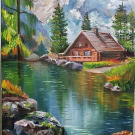 Дом у озера - моя мечта!