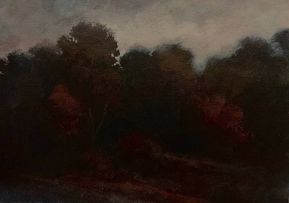 Осень. Сумерки.