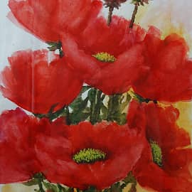 "Роскошные маки"