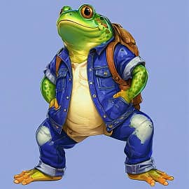 Квака с рюкзаком НС