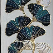 Каскад из листьев гинкго билоба