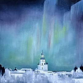 Сияние над монастырем