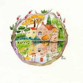 Домик у пруда(2)