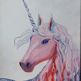 Радужный единорог