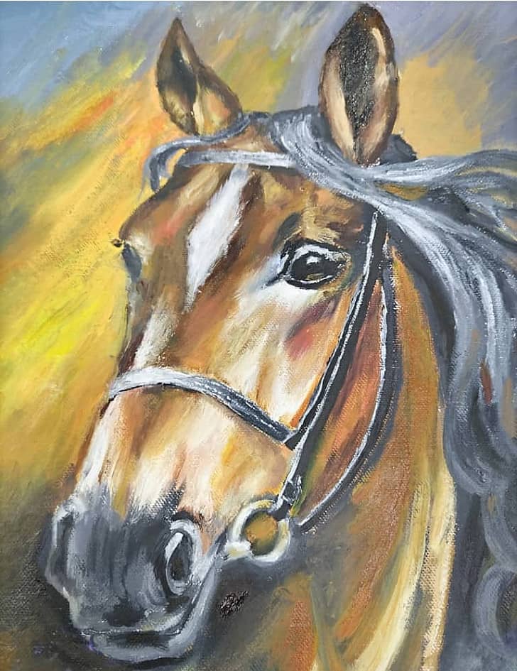 Огненный конь.