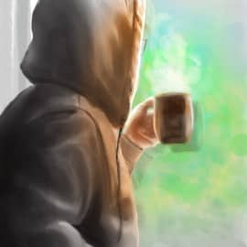 Липовый чай холодной зимой