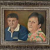 Тетушка и дядя (1), художник Ирина