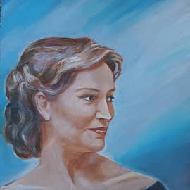 Женский портрет (певица)