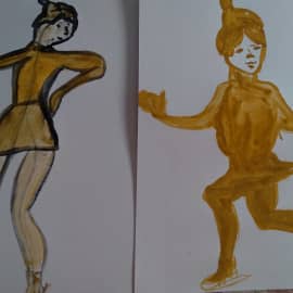 Фигуристки