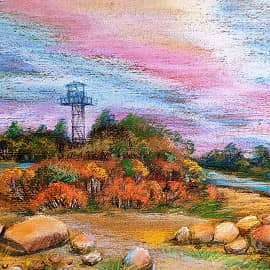 Закат на границе