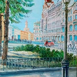 Весна на Садовой улице