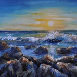 Каменистый берег