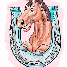 Весёлый конь