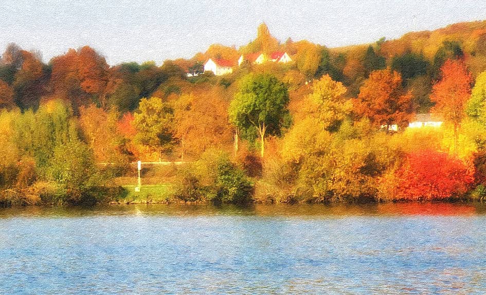 На том берегу...