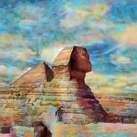 Сфинкс охраняющий покой фараонов