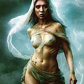 иллюстрация к стиху " Моргана"(цикл стихов поцелуй феи) автор Anna-imya