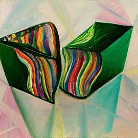 Два зеленых камня  Two green Stones