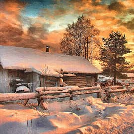 Закатные облака