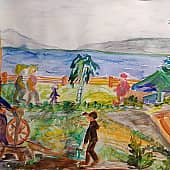 В деревне