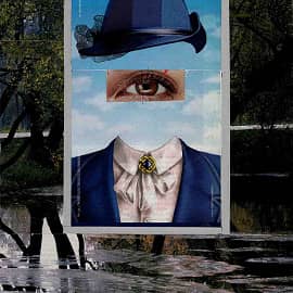 Глаз. Коллаж.