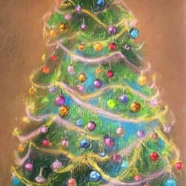 Новогодняя открытка.