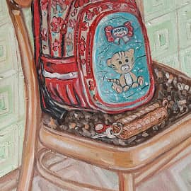 Мама... Я дома.