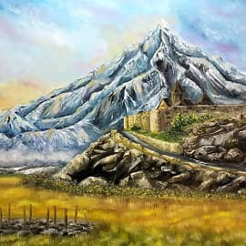 Монастырь Хор Вирап с видом на Арарат