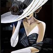 . Дама в шляпе