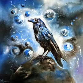 "Ворон" фламандская живопись