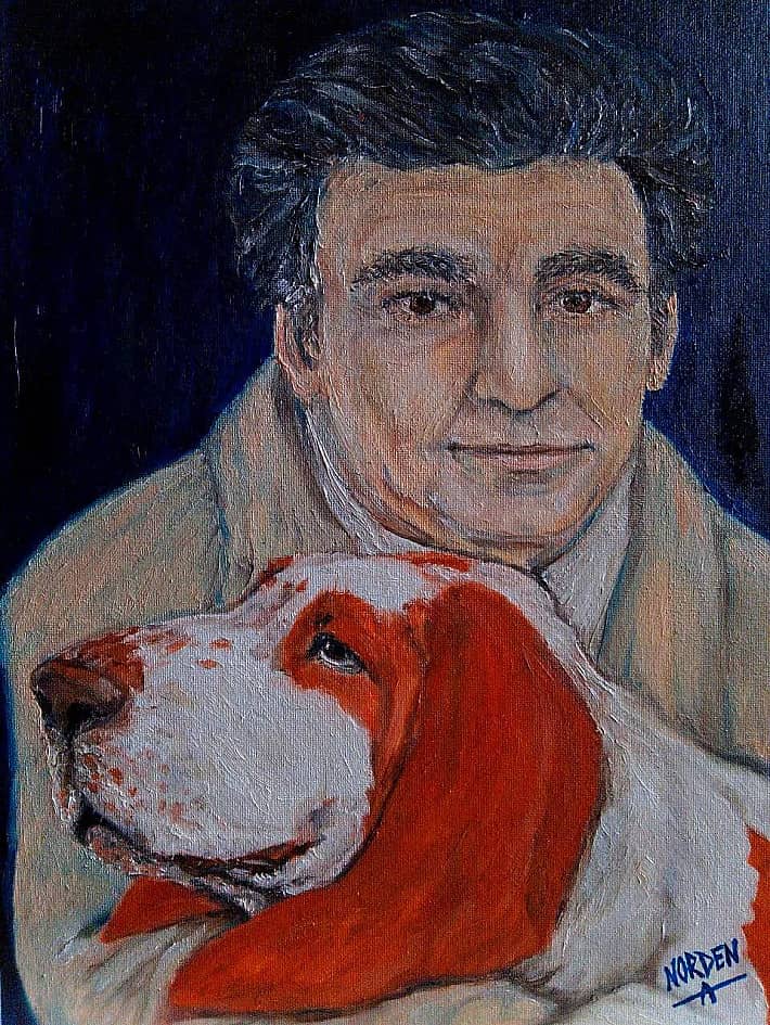 Лейтенант Коломбо и его Пёс. Columbo. Peter Falk.