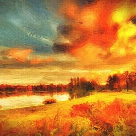 Краски заката.