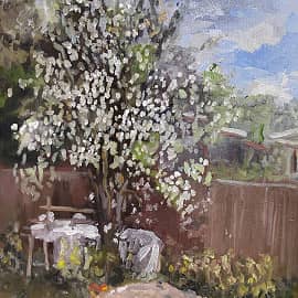 Чебышник. Пленэр.