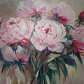 Пионы белые.