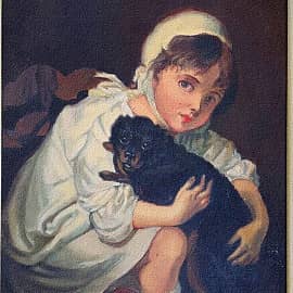 Девочка с собачкой