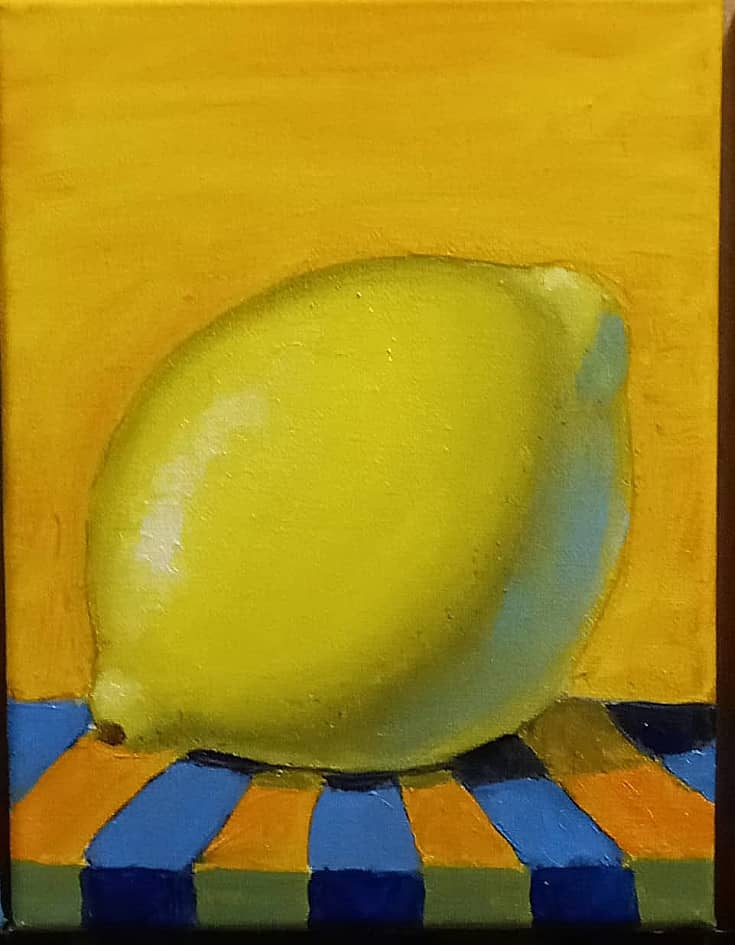 Этюд с лимоном