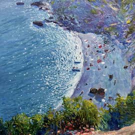 Вид с тропы Голицына