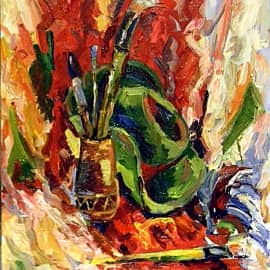 В мастерской