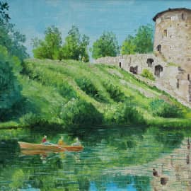 Псков. Башня Гремячая.