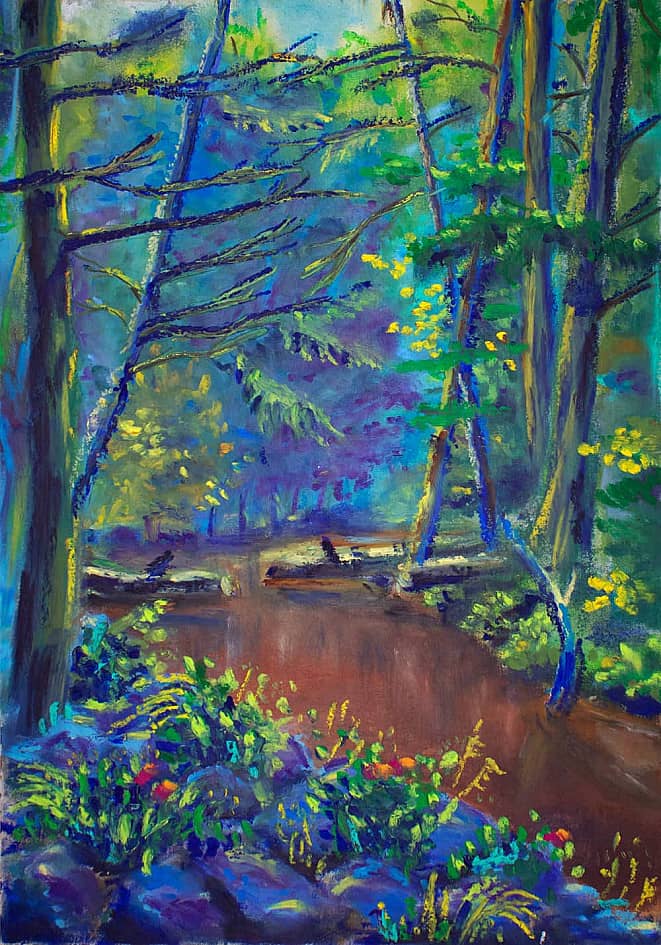 Лесная речушка